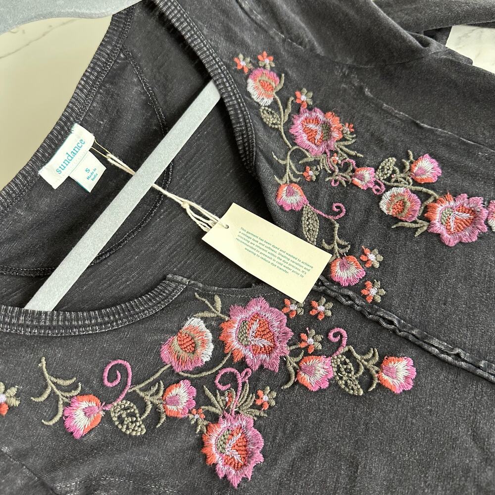 Sundance Guyamaca Embroidered Top Size Small NWT - Picture 5 of 5